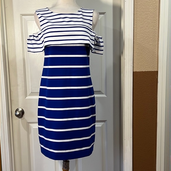 Vince Camuto Blue Dress - Picture 1 of 9